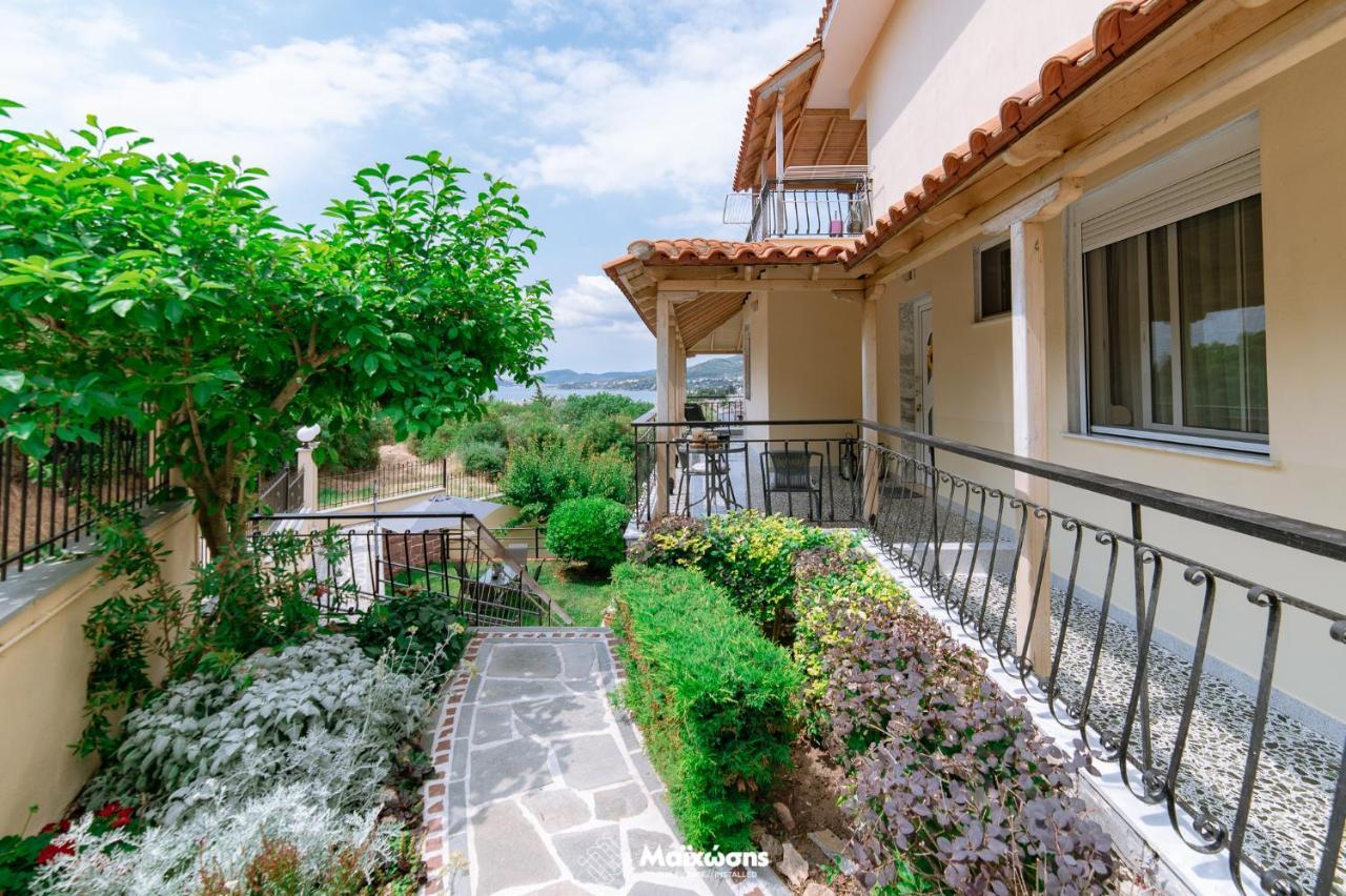 Helianthos Villa - Apartment No1 PalaiónTsiflíkion Buitenkant foto