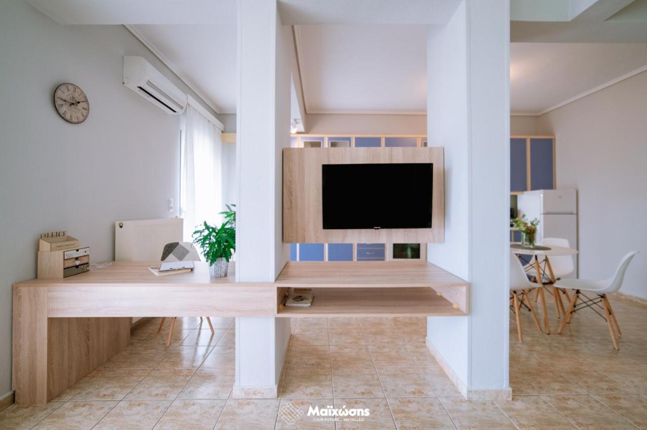 Helianthos Villa - Apartment No1 PalaiónTsiflíkion Buitenkant foto