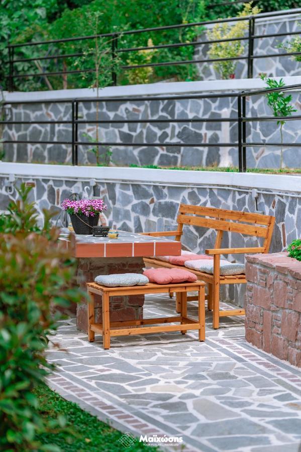 Helianthos Villa - Apartment No1 PalaiónTsiflíkion Buitenkant foto