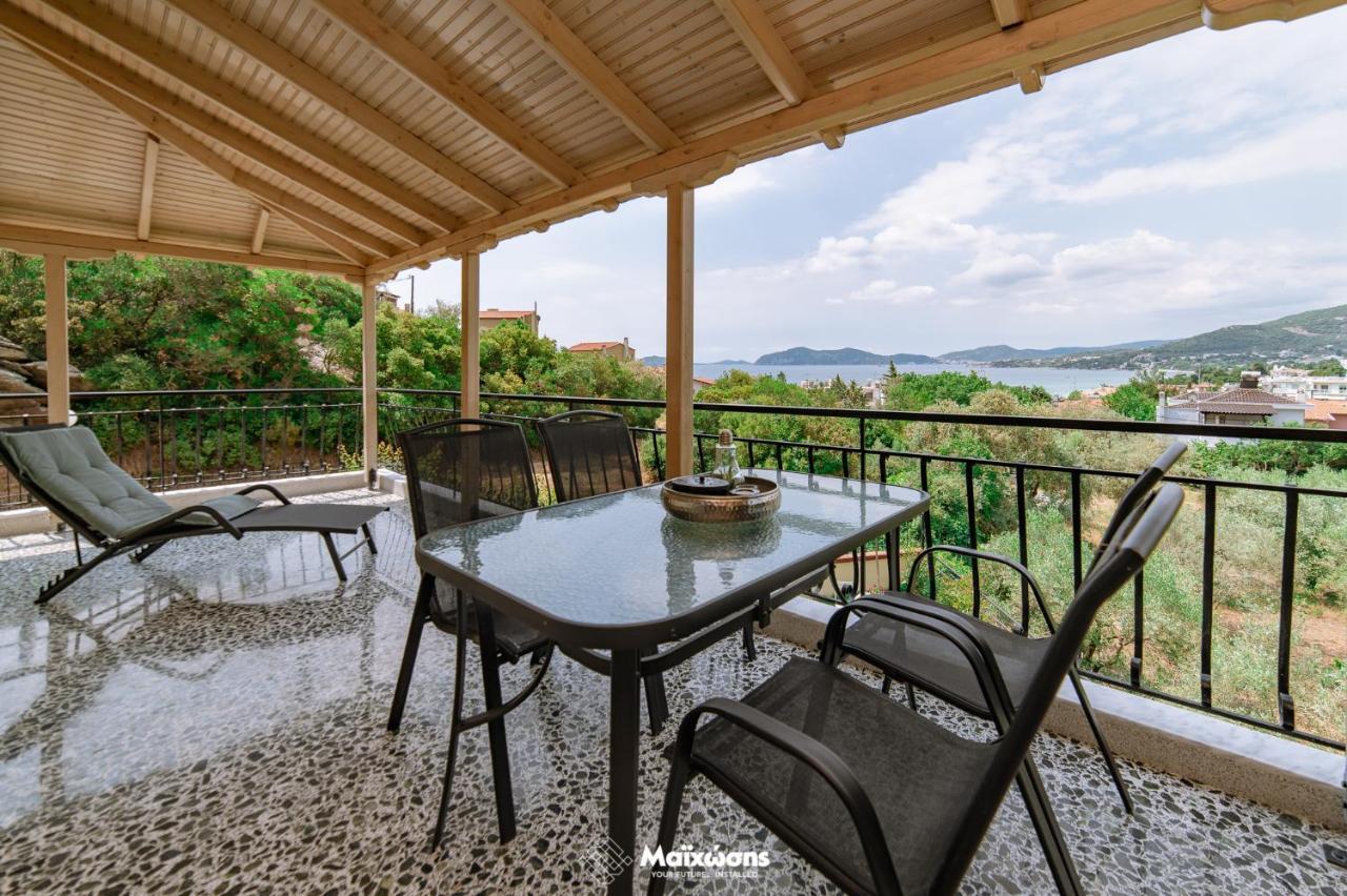Helianthos Villa - Apartment No1 PalaiónTsiflíkion Buitenkant foto