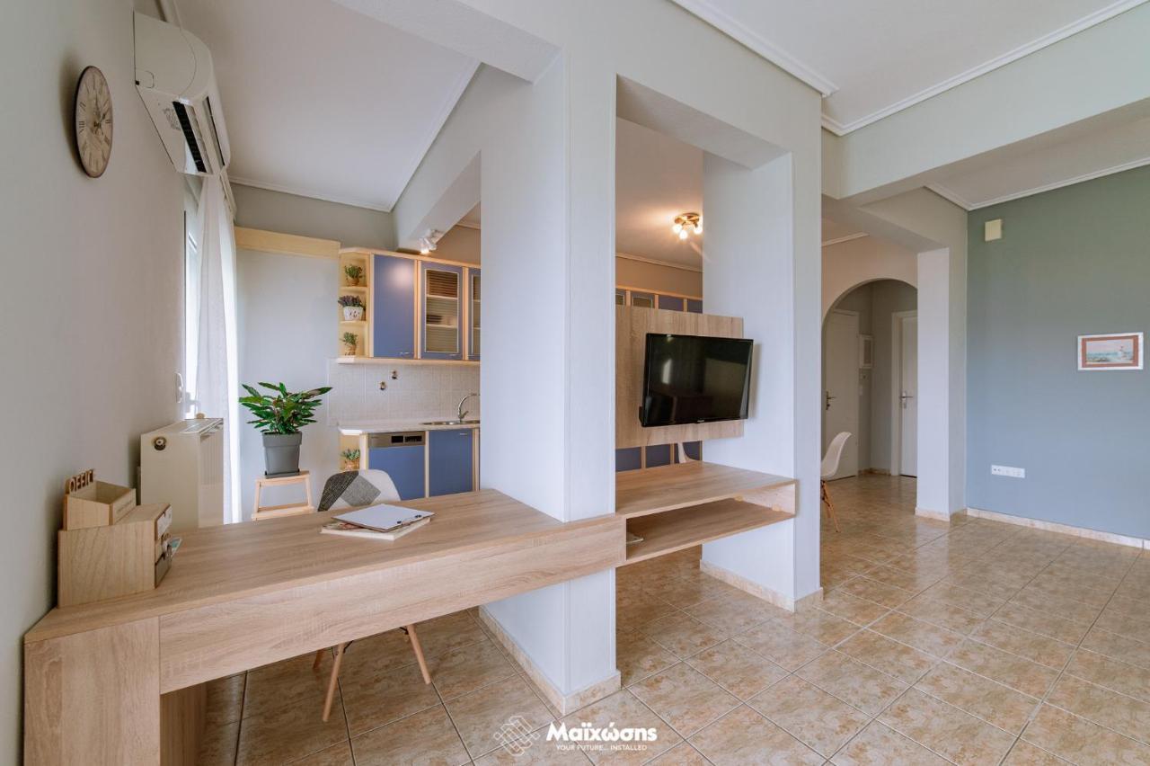 Helianthos Villa - Apartment No1 PalaiónTsiflíkion Buitenkant foto